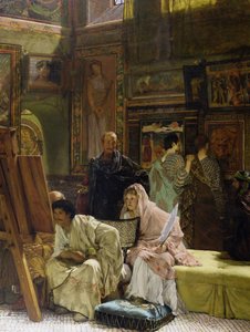 The Picture Gallery, 1874 by Lawrence Alma Tadema